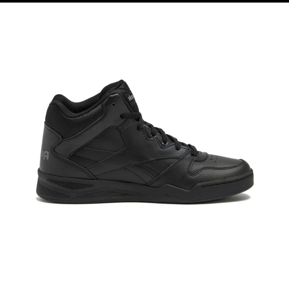 Reebok Royal BB4500 Hi 2 Shoes Leather Basketball Shoes- Black Alloy